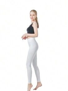 JOPHY & CO. Leggings Donna Elastico in Tessuto Push-Up, Lungo o 3/4 (cod. 9815)