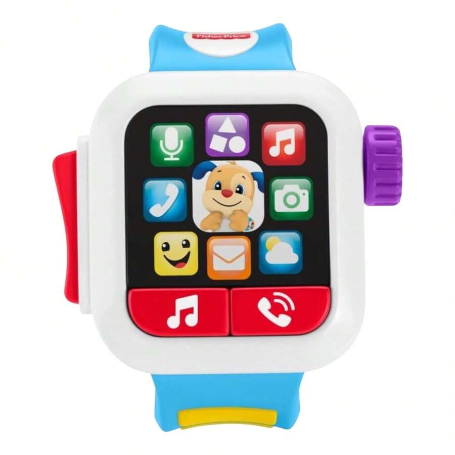 Fisher Price Mi Primer Smartwatch Reloj Juguete Bebé - Blanco - Ver 1