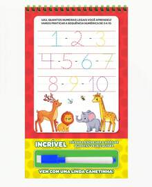 Riscabook Númerais - Multicolorido - Visão 5