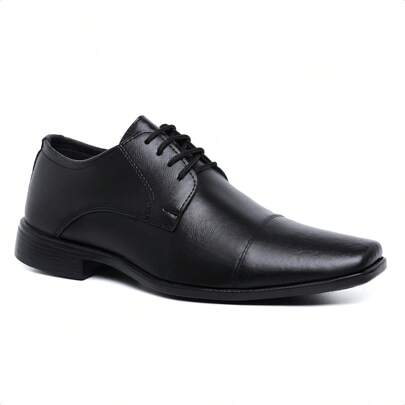 Sapato Masculino Social Oxford de Amarrar Confortável para o Dia a Dia Direto da Fábrica