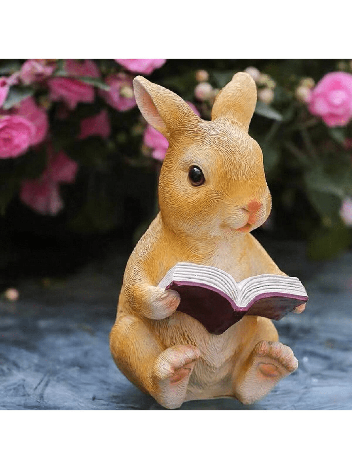 1pc Garden Grocery, Courtyard Small Ornaments, Resin Rabbit Ornaments ...