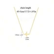Minimalist Elegant Stainless Steel Plated 18K Gold Non-Fading Smooth Hollow Airplane Necklace Airplane Pendant Necklace For Women