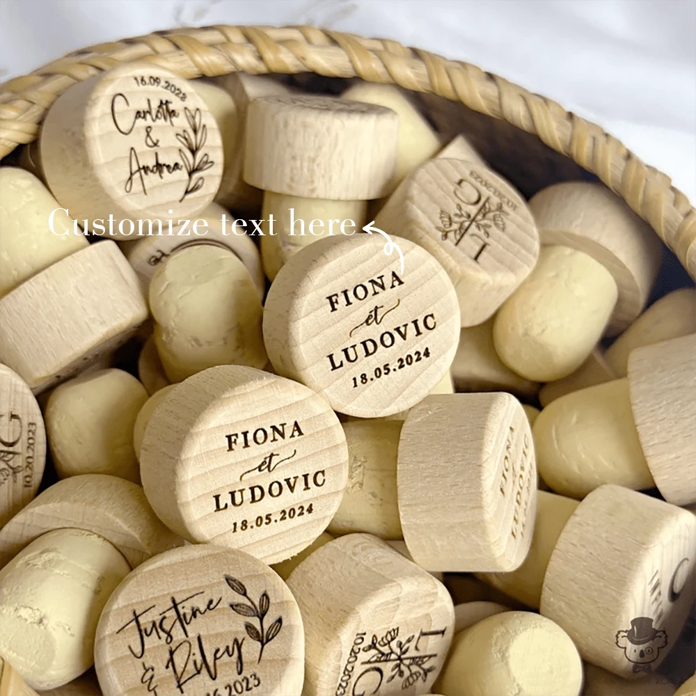 Custom Wine Stoppers, Wedding Favors For Guests, Personalized, Bridal Shower Gift, Party Favors, Business Promotional Item AA005 Bulk Personalized Wine Bottle Stopper Wedding Favors - Bachelorette Favor, Bridal Shower Gift, Birthday & Baptism Favor, Promotional Item,Multi-Functional, Ornamental,Anti-Mold,Reusable,Adorable,High-Quality,Cute,Vintage,Colorful,Custom,Personalized,Unique,Ideal Gifts For Him,Ideal Gifts For Her,Dining Room,Bathroom,Living Room,Bedroom,Office,Tea Room,Home,For Anniversaries,For Valentine's Day,For Birthdays,For Graduation,For Weddings,For Housewarming