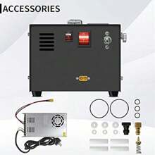 TUXING 4500Psi Pcp CompressorOil/Water- Powered By Car 12V  Or Home 220V AC With Adapter Included Pump For PCP Air Rifles And Airguns - as pic - View 7