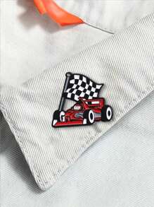 Keramisch glasierte Nägel, kreatives Styling Rennraster Metall Abzeichen, Kleidung Rucksack Accessoires, Metall Broschen, Gepäck und Mode Accessoires, Kleidung Accessoires, Legierung Material Broschen. Pin für Kleidung Tasche Charm Schule Kpop Lehrer Zubehör Tasche Charms Süße Büro Accessoires Hemden Jacke Schmuck Weihnachten Halloween Herbst-Winter Accessoires, geeignet für Teenager, Jugendliche, Männer, Lässig, Outdoor, Athletisch, Urlaub, Abschlussgeschenke, Geburtstag, Alltags Kleidung Pin Lustige Lehrergeschenke