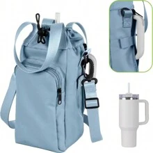 New Stylish Insulated Water Bottle Sleeve Cover Bag, Waterproof Carrying Case For /Sports Bottle, Home Use, Back To School Supplies