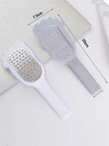 1pc Foot Callus Remover Stainless Steel Coarse File Foot Rasp Foot Scrubber Dead Skin Remover Pedicure Tools - Multicolor - View 7