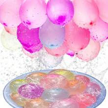 111 piezas de globos de agua autosellables de llenado rápido, globos de goma de colores variados para fiestas de verano, peleas de agua al aire libre, forma redonda, sin necesidad de electricidad - paquete de colores surtidos para diversión familiar