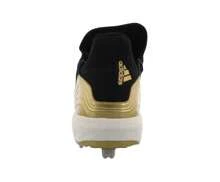 Adidas Icon 4 Mens Shoes - Black/Gold - View 4