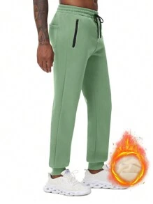 EXARUS 3 条装男友风格男士运动运动裤，带拉链口袋，健身慢跑裤，男友风格男士跑步慢跑裤