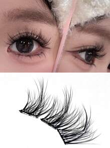 100pcs C-Curl Cluster 3DLashes Eyelashes Extensions Large Capacity, Lash Clusters DIY Eyelashes Extensions, New Single Cluster C-Curl Natural Tower Point Cross False Eyelashes, Party Role-Playing Lash Clusters, Eyelash Clusters, Individual Eyelashes, Lashes, Fake Lashes