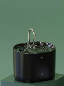 1pc 2.2L Large Capacity Transparent Automatic Filtered Cat/Dog Lover Gift And Dog/Cat Mom Love Water Dispenser, Stainless Steel Faucet To Attract Cat Lover Gift And Cat Mom Loves/Dog Lover Gift And Dog Mom Loves To Drink, Super Quiet Pump, Suitable For Small/Medium Cat/Dog Lover Gift And Dog/Cat Mom Loves, Motion Sensor & Filter Cartridge Available