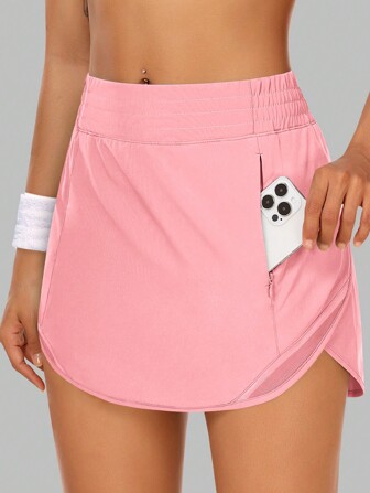 JoyGirl Women Tennis Skirt Athletic Skort With Shorts Golf Skirt High Waisted Pickleball Skirt Workout Skorts Skirts With Pockets