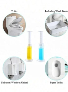 1 pieza Gel con aroma floral para el baño, desodorante y limpiador con aroma a flores para el inodoro (estilo aleatorio)