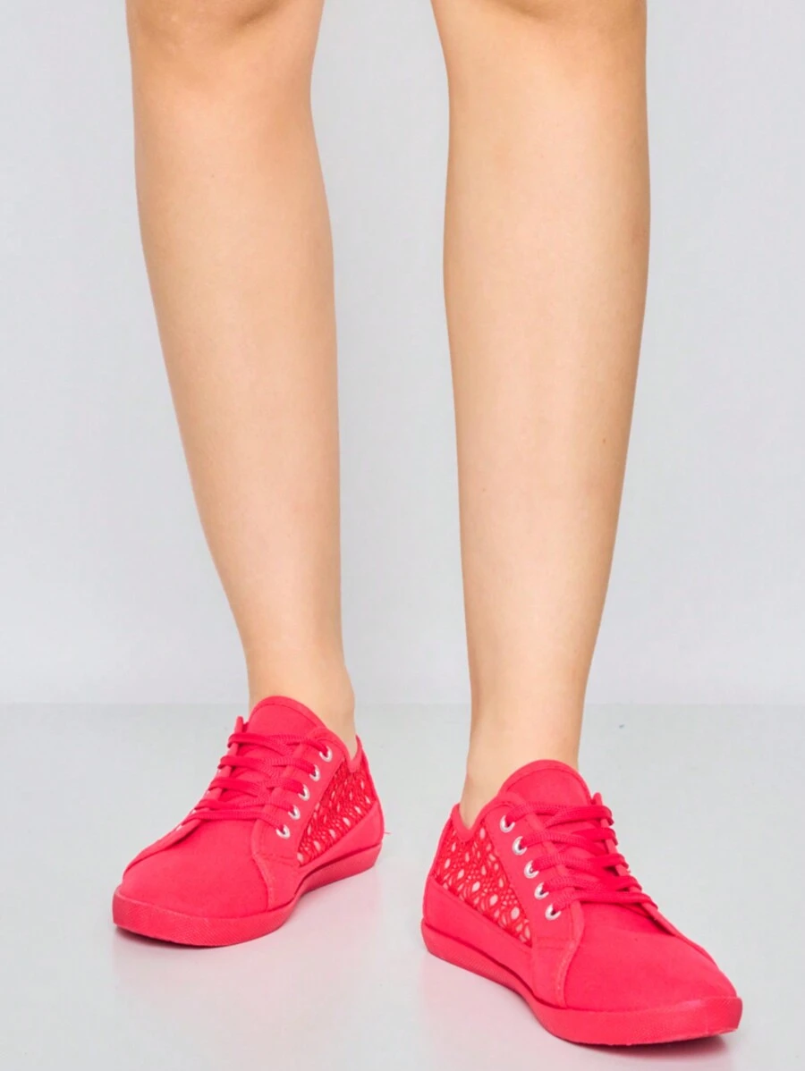 Women's Casual Shoes, Simple & Fashionable For Daily Casual Wear - Red - View 1