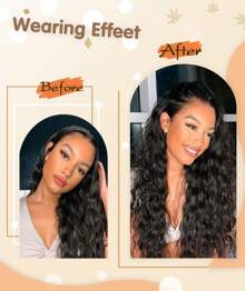 Curly Hair Extensions 4PCS Hair Extensions Clip In 20inch Clip In Hair Extension Full Head Synthetic Fiber Hair Pieces For Women - Black Brown - View 4