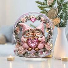 1件浪漫粉色系列装饰摆件，2D亚克力，适用于婚礼、日常室内装饰、公司办公室等多场景使用，也可作为送给恋人和家人的精品礼物 - 多色-擺飾 - 查看 12