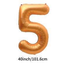 40 英寸大数字气球，铝箔聚酯薄膜大数字气球，适用于生日派对用品装饰、圣诞节