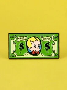 1pc Unique Zinc Alloy Creative Enamel Badge Brooch For Men - Fashion Accessory Pin For Backpacks, Hats And Jackets - Perfect Birthday Gift For Friends And Family Pin For Clothes Bag Charm School Kpop Teacher Supplies Bag Charms Cute Office Accessories Shirts Jewelry Halloween Autumn-Winter Accessories,Suitable For Teens, Youth,Men,Casual, Outdoor, Athletic, Vacation, Graduation Gifts, Birthday, Daily Wear Clothes Pin Funny Teacher Gifts Costume Accessories Christmas Men Gifts Bag Pins - Multicolor - View 6