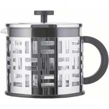 Bodum Eileen Tea Press With Plastic Infuser Borosilicate Glass - 1.5 L/51 Oz Shiny - Shiny1 - View 3