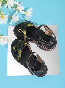 1 paar veelzijdige platte vlinderstrandsandalen voor meisjes, lente/zomer