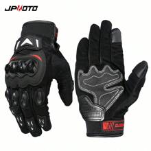 1 双 JPMOTO 摩托车全指手套，耐磨防滑透气触屏手套，男女皆宜，适合所有季节骑行