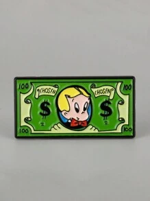 1pc Unique Zinc Alloy Creative Enamel Badge Brooch For Men - Fashion Accessory Pin For Backpacks, Hats And Jackets - Perfect Birthday Gift For Friends And Family Pin For Clothes Bag Charm School Kpop Teacher Supplies Bag Charms Cute Office Accessories Shirts Jewelry Halloween Autumn-Winter Accessories,Suitable For Teens, Youth,Men,Casual, Outdoor, Athletic, Vacation, Graduation Gifts, Birthday, Daily Wear Clothes Pin Funny Teacher Gifts Costume Accessories Christmas Men Gifts Bag Pins - Multicolor - View 1