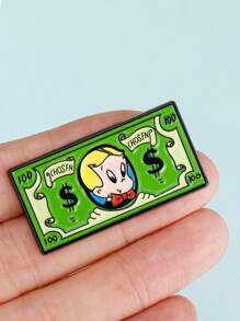 1pc Unique Zinc Alloy Creative Enamel Badge Brooch For Men - Fashion Accessory Pin For Backpacks, Hats And Jackets - Perfect Birthday Gift For Friends And Family Pin For Clothes Bag Charm School Kpop Teacher Supplies Bag Charms Cute Office Accessories Shirts Jewelry Halloween Autumn-Winter Accessories,Suitable For Teens, Youth,Men,Casual, Outdoor, Athletic, Vacation, Graduation Gifts, Birthday, Daily Wear Clothes Pin Funny Teacher Gifts Costume Accessories Christmas Men Gifts Bag Pins - Multicolor - View 4