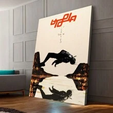 Framed Room Decor Album Inspired Canvas Wall Art Poster, Modern Home Decor For Living Room And Bedroom, Decor - 裱框 - 查看 4