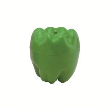 Bộ 5 hộp nhựa đựng thực phẩm hình quả táo, hành tây, ớt xanh, chanh - Hộp kín khí đa năng đựng trái cây và rau củ, dùng được trong tủ đông, nắp lật, rửa tay, không cần dùng điện - Nhiều màu - Xem 9