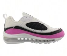 Nike Air Max 98 Se Womens Shoes - White/Black/China Rose - View 3