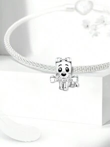 1 件圣诞大象、小狗、猫、动物、树懒系列珠子吊坠饰品吊坠球适用于手链 DIY 女士珠宝