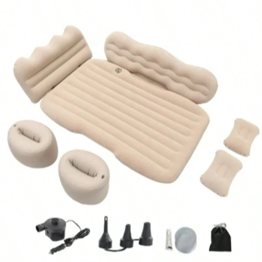Inflatable Mattress For Car Or Truck, Inflatable Bed - 彩色 - 查看 1