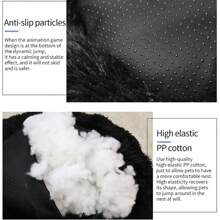 Cama para mascotas súper suave, tamaño completo, lavable, cama tipo dona cómoda y acogedora, adecuada para el invierno - Fruta verde - Ver 2