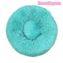 Cama para mascotas súper suave, tamaño completo, lavable, cama tipo dona cómoda y acogedora, adecuada para el invierno - Fruta verde - Ver 10
