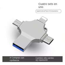 Disco U De Teléfono Móvil 4 en 1 3.0 32gb - Plateado - Ver 3