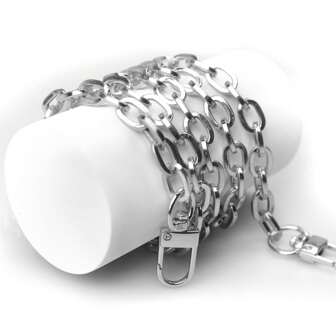 金色金属钱包链带 8.5 毫米厚 - O 型环斜挎包链，可替换手提包肩带，适用于 DIY 工艺品