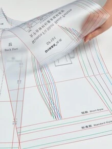 DIHAN 1 Set Professional Pattern Making Template Rulers For Dress Design – Multi-Size, Accurate, And Easy-To-Use For Designers And Tailors