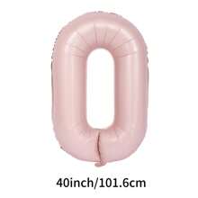 40 Inch Large Numbers Balloon, Foil Mylar Big Number Balloon For Birthday Party Supplies Decorations, Christmas