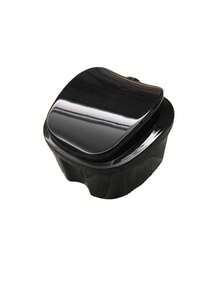 1 pièce Boîte de bain portable pour soins dentaires pour prothèses, nettoyage de fausses dents avec filet d'égouttage suspendu. Boîte de rangement pour le bain des fausses dents, en forme de pomme avec filtre à mailles - support de prothèse transparent et boîte de rangement pour des soins bucco-dentaires faciles