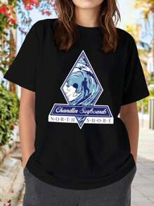 Chandler Surfboards Men's Surfboard Print Hoodie - Casual Pullover With Kangaroo Pocket Perfect For Fall Winter - Black - View 1