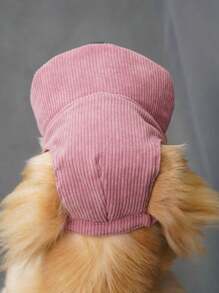 可调节狗棒球帽户外运动帽柔软透气宠物太阳帽带耳孔时尚狗猫帽子宠物用品 - 彩色 - 查看 6