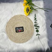 Parche bordado premium "Take It Easy" para planchar, parche de letra negra para planchar/coser aplicaciones y parches para gorras de conductor, pantalones vaqueros, chaquetas, mochilas y decoración