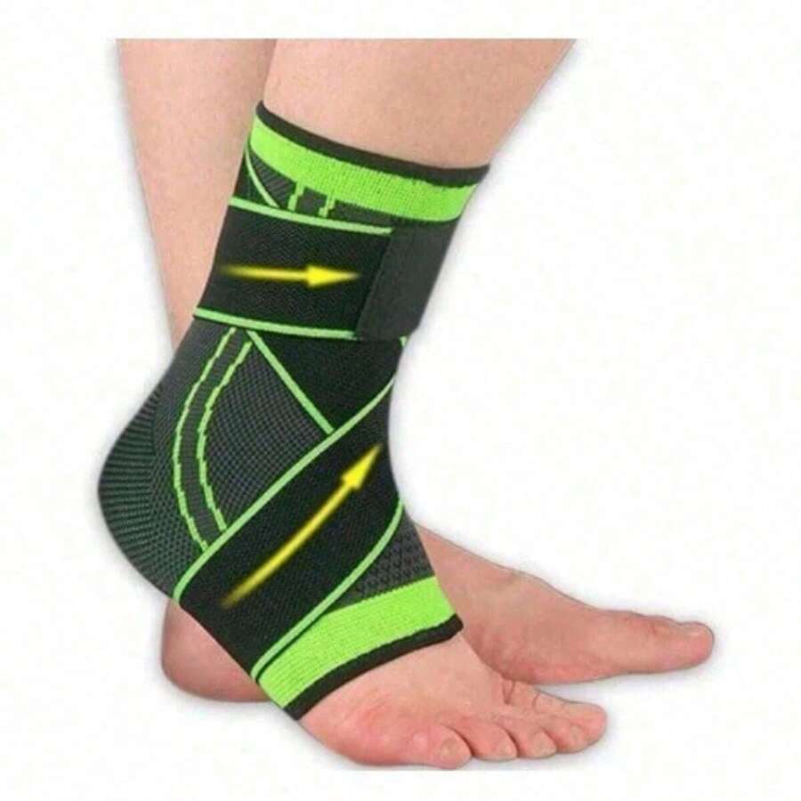 Adjustable Orthopedic Anti-Slip Ankle Brace Sports Knee Protection - 綠色 - 查看 1