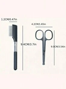 2pcs Easy Clean Eye Brush For Dog Lover And Dog Mom Loves & Cat Lover And Cat Mom Loves - Removes Tear Stains & Grooming - Multicolor - View 5