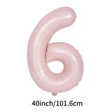 40 Inch Large Numbers Balloon, Foil Mylar Big Number Balloon For Birthday Party Supplies Decorations, Christmas
