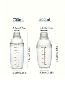 Portable Multifunctional Shaker Cup, Ideal For Home Juice, Drinks, Milk, Coffee, Party, Outdoor Camping