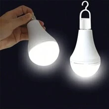 1pc Waterproof LED Rechargeable Light Bulb, Home Lighting For Blackout & Outdoor Camping - Multicolor - View 5