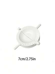 1 pieza/3 piezas Molde de Masa para Empanadillas Blanco, Molde para Empanadillas, Molde DIY para Empanadillas, Dispositivo Fabricante de Empanadillas, Prensa de Masa, Fabricante de Empanadillas Rápido y Fácil, Molde de Plástico para Empanadillas con Forma Perfecta, Fabricante Manual de Empanadillas, Molde de Plástico para Empanadillas, Clip Rápido para Empanadillas, Seguro para Lavar en Lavavajillas, Herramienta DIY Ideal para Hacer Calzones, Empanadillas, Empanadas, Tartas, Raviolis, etc.