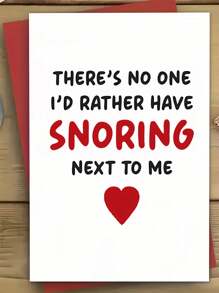 1pc Personalized Love Note Card With Envelope - Congratulations Engagement, Wedding, Valentine'S Day, Birthday, Anniversary - English Language, Fashion Theme Gift For Friends And Colleagues